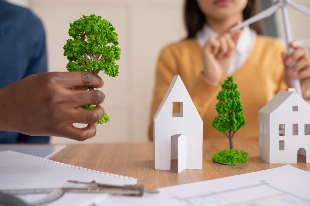 Vantagens de Utilizar EPS na Construção de Casas:  Sustentabilidade, pauta de um casal de engenheiros discutindo esse tema no projeto