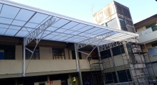 Toldos em Policarbonato Alveolar