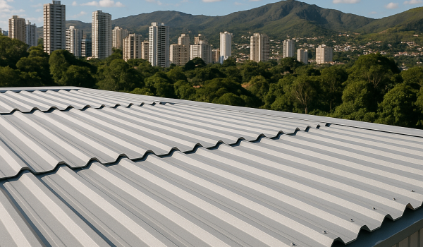 Instalação de Telhas Termoacústicas em Nova Lima